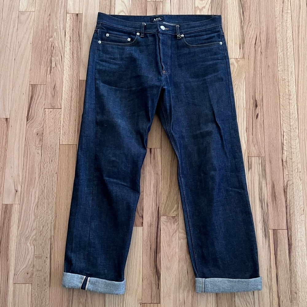 A.P.C New Standard. Raw Indigo.